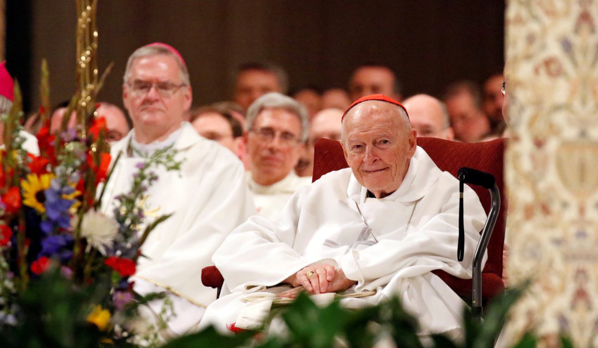 Former U.S. Cardinal McCarrick charged with molesting teen in 1974